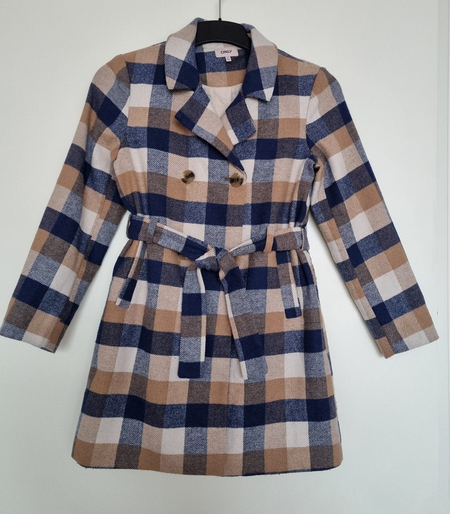 Only meisjes trenchcoat, maat 152, Meisje, Only, Ophalen of Verzenden, Zo goed als nieuw