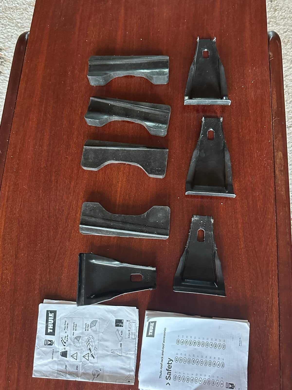 Thule dakdragers voor Nissan Leaf (vanaf 2017), Ophalen of Verzenden, Gebruikt