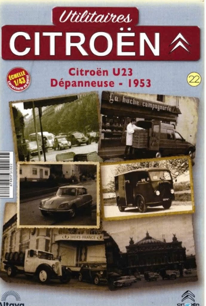 Citroen C35 Lohr autotransporter 1981 1/43 Utilitaires # 18, Verzenden, Nieuw, Bus of Vrachtwagen, Overige merken