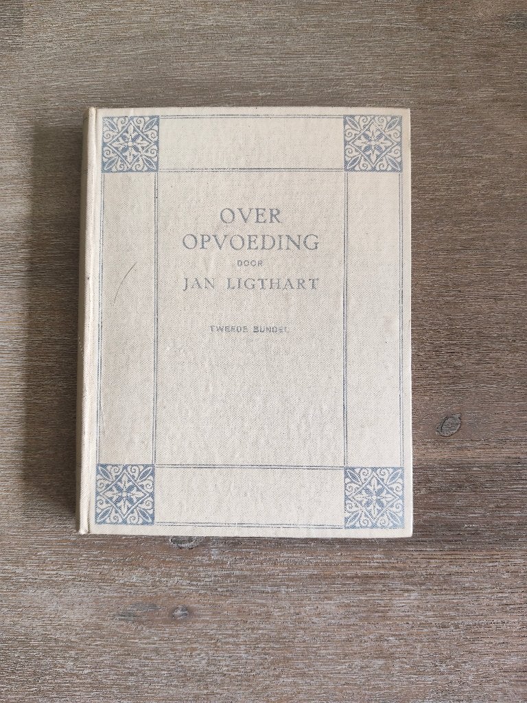 5035 over opvoeding - jan ligthart uitgave 1919, Antiek en Kunst, Verzenden