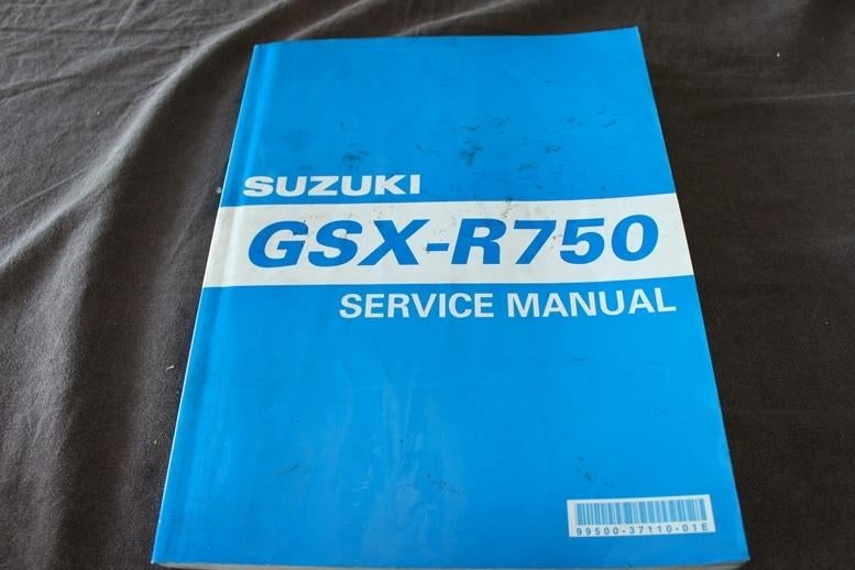 Suzuki GSX-R750 2000 motorcycle service manual handboek, Motoren, Handleidingen en Instructieboekjes, Ophalen of Verzenden, Suzuki