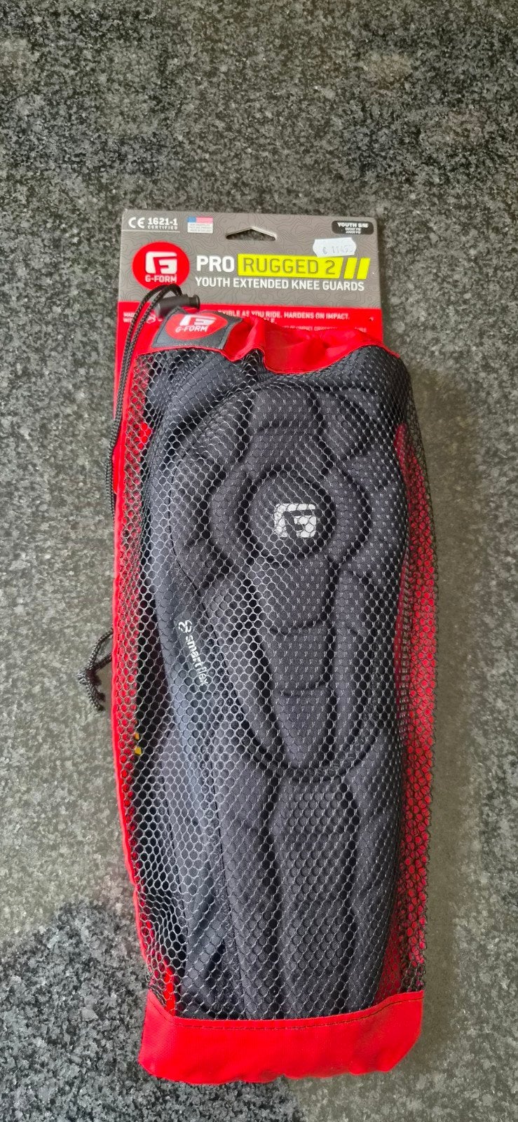 G-Form Pro Rugged 2 Kniebeschermers Jeugd S/M, Ophalen of Verzenden, Nieuw