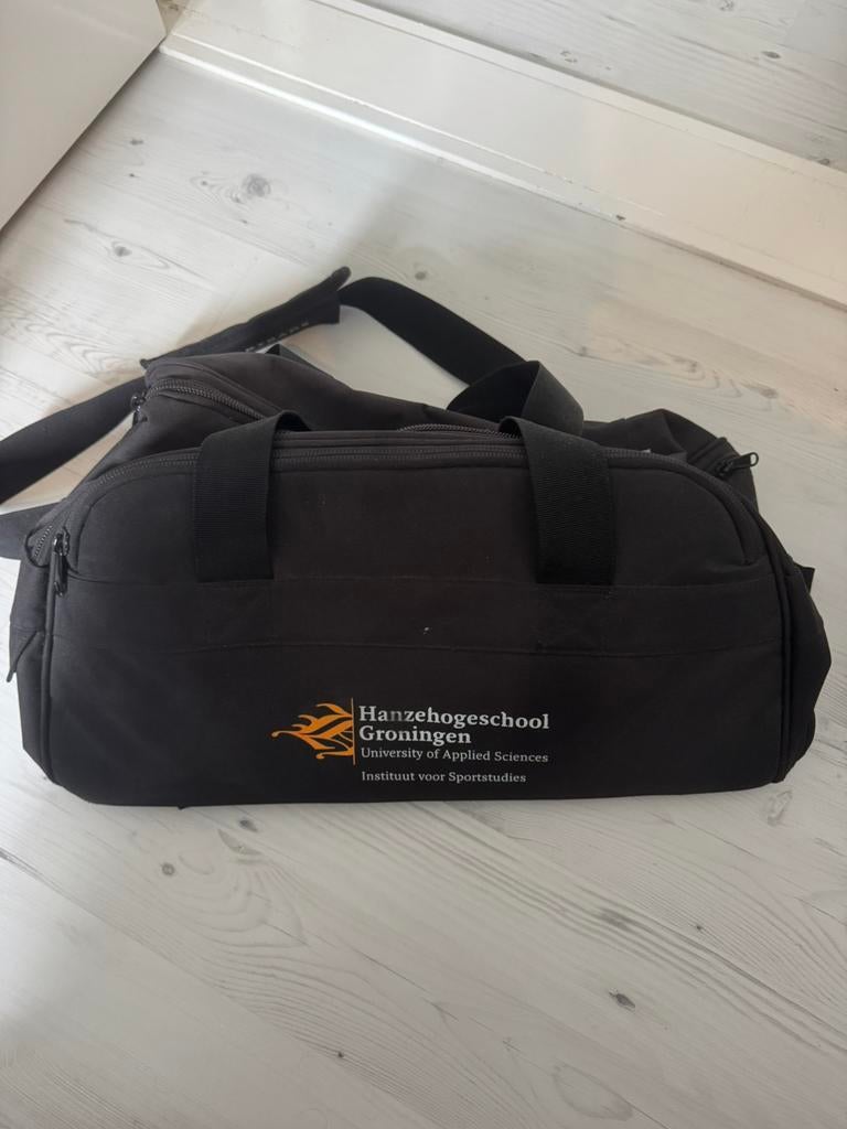 Luxe sporttas Hanze hogeschool, Ophalen, Zo goed als nieuw