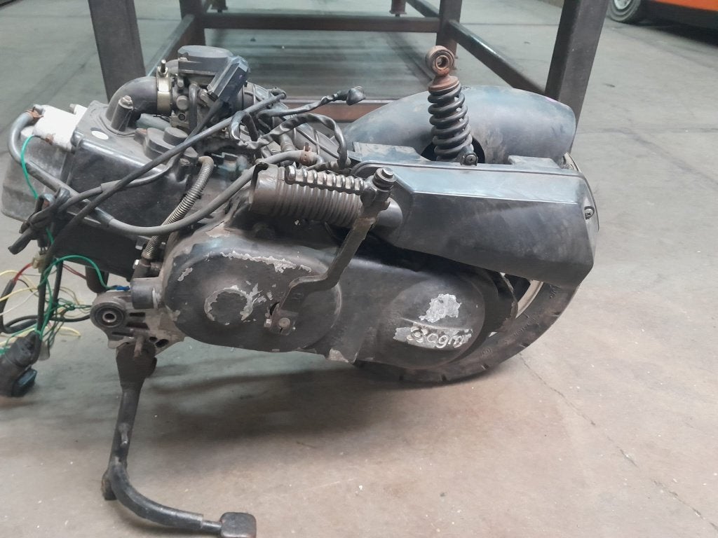 GY6 blok 50cc 10 inch scooter elec start met extra koppeling, Ophalen, Gebruikt, Blok, Overige merken