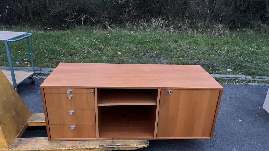 bureau kastje, Huis en Inrichting, Bureaus, Ophalen, Gebruikt, Hout, X