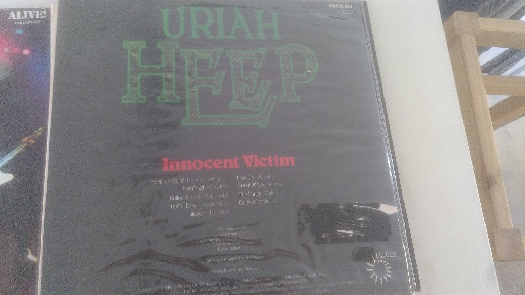 Uriah Heep Innocent Victim, Ophalen of Verzenden, Zo goed als nieuw, 12 inch, LP