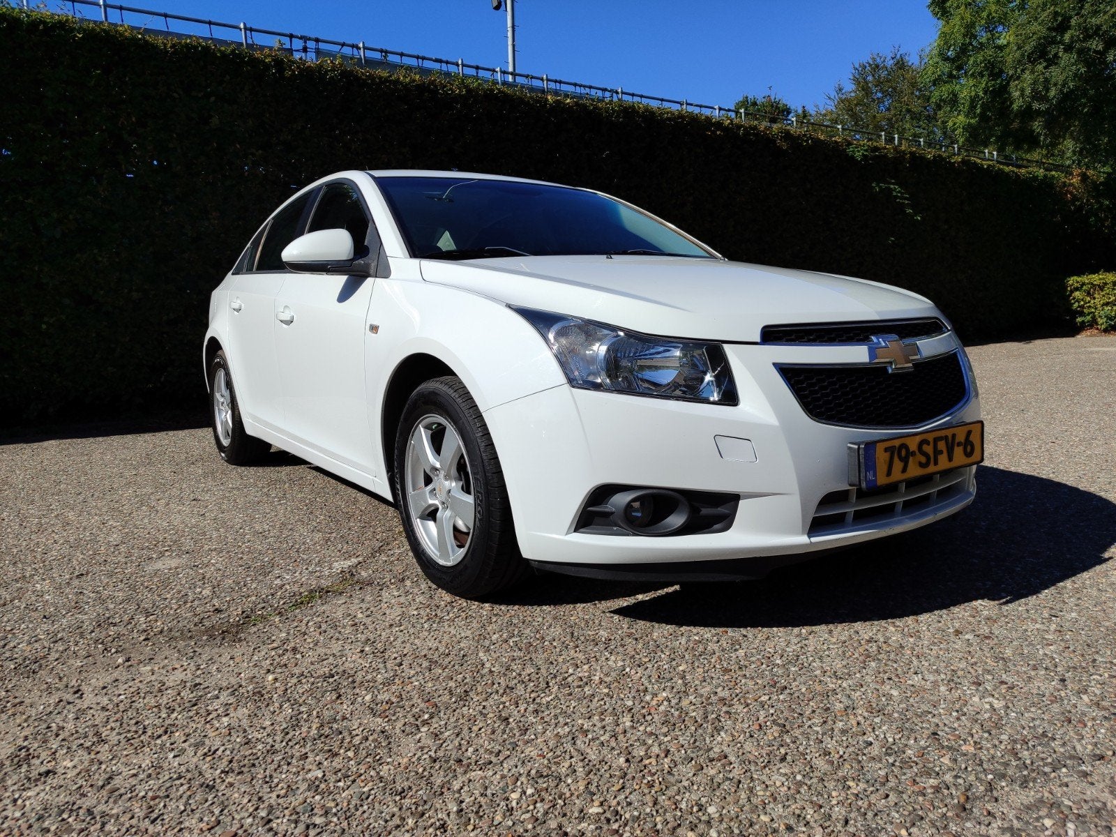 Chevrolet Cruze 1.6 2010 Wit, Voorwielaandrijving, 4 cilinders, Mistlampen, Wit