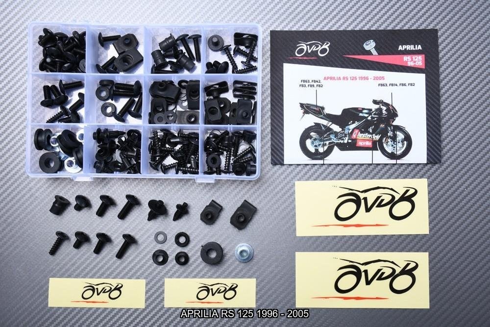 Kuip bouten set voor APRILIA RS 125 / 50 1996 - 2005, Verzenden, Nieuw