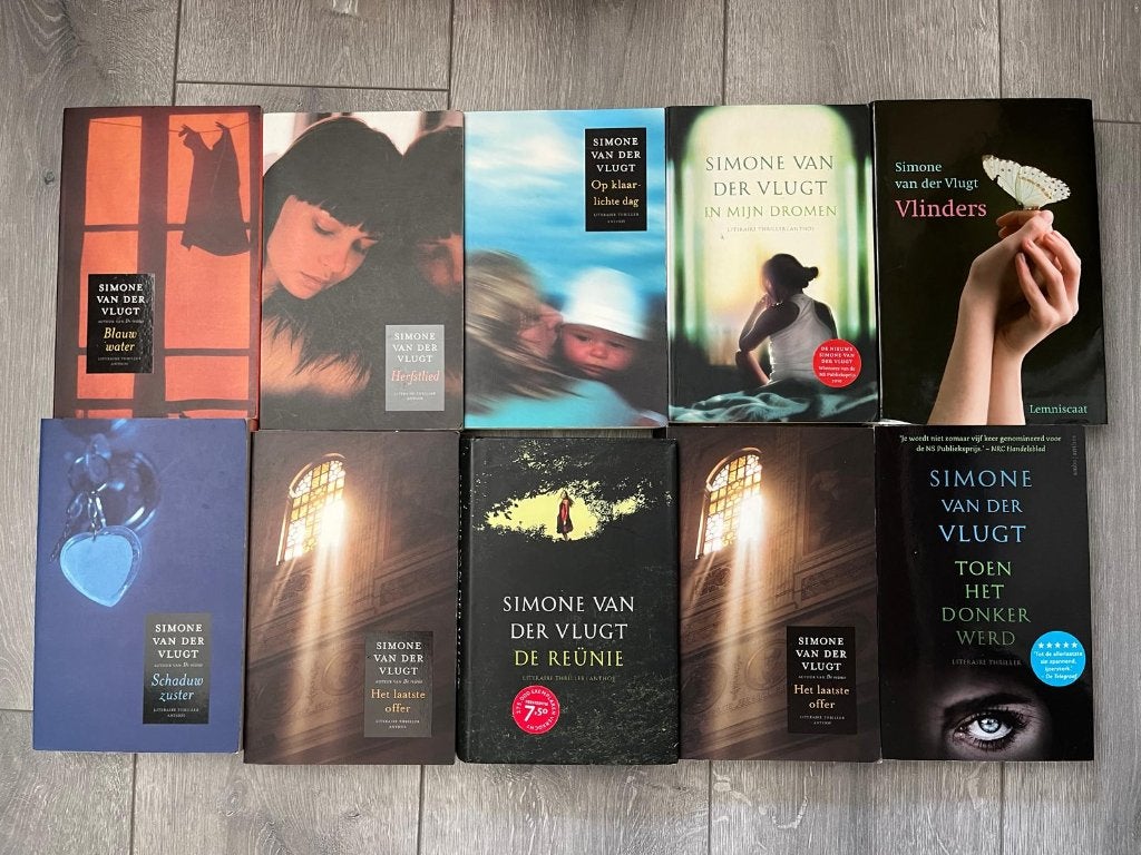 Simone van der Vlugt boeken 3 euro per stuk, Ophalen of Verzenden, Zo goed als nieuw, Simone van der Vlugt