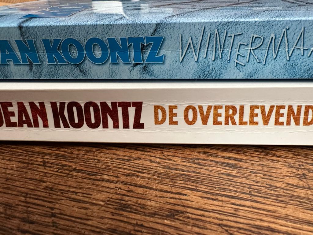 Dean Koontz: 2 titels, Ophalen of Verzenden, Zo goed als nieuw