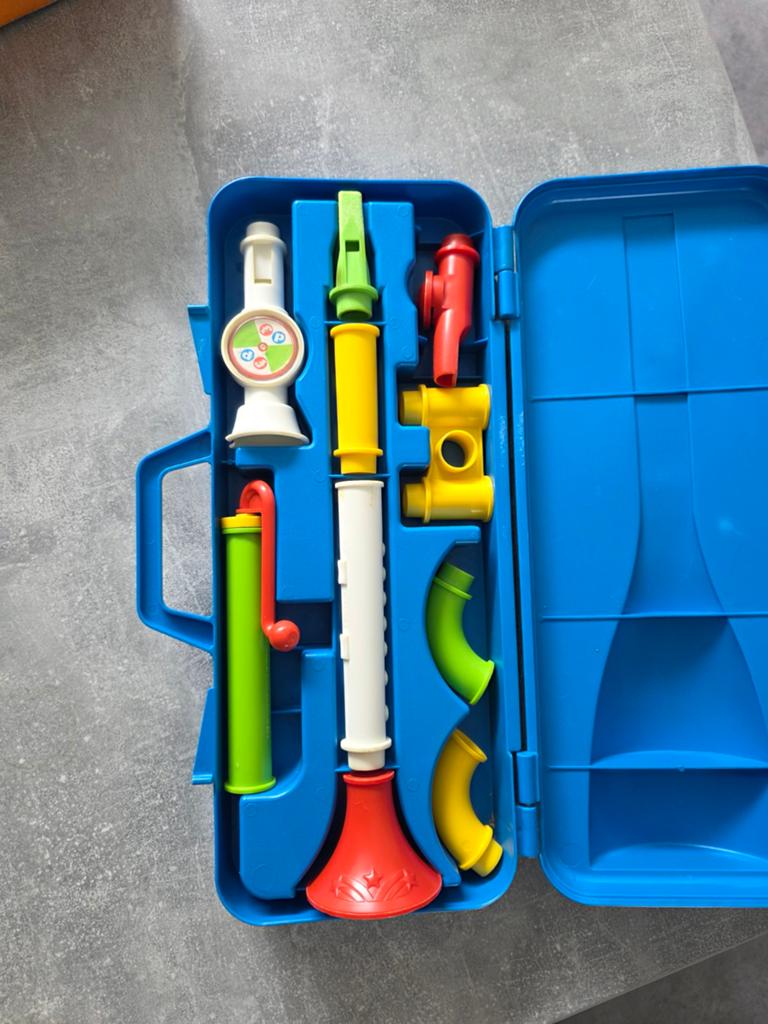 Fisher-Price Muziekset Speelgoed Instrumenten Koffer, Ophalen of Verzenden, Gebruikt, Speelset, Met geluid