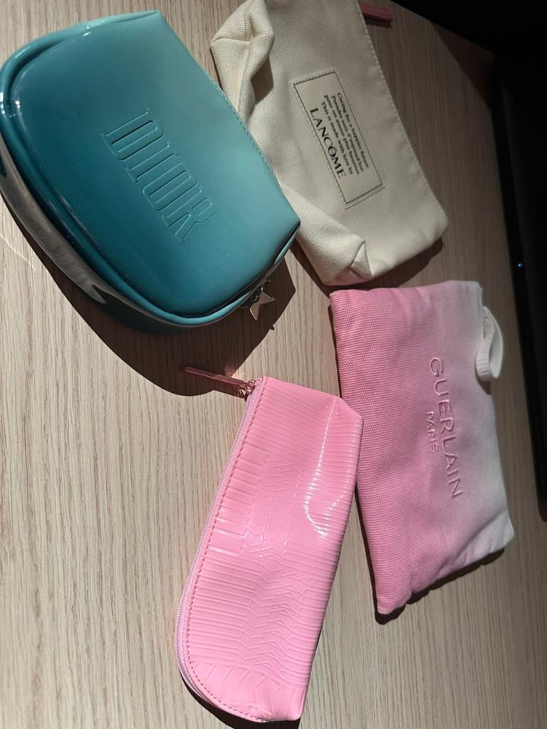 Toilettasjes Dior, MAC, Lancome, Guerlain, Ophalen of Verzenden, Nieuw, Roze, Dame