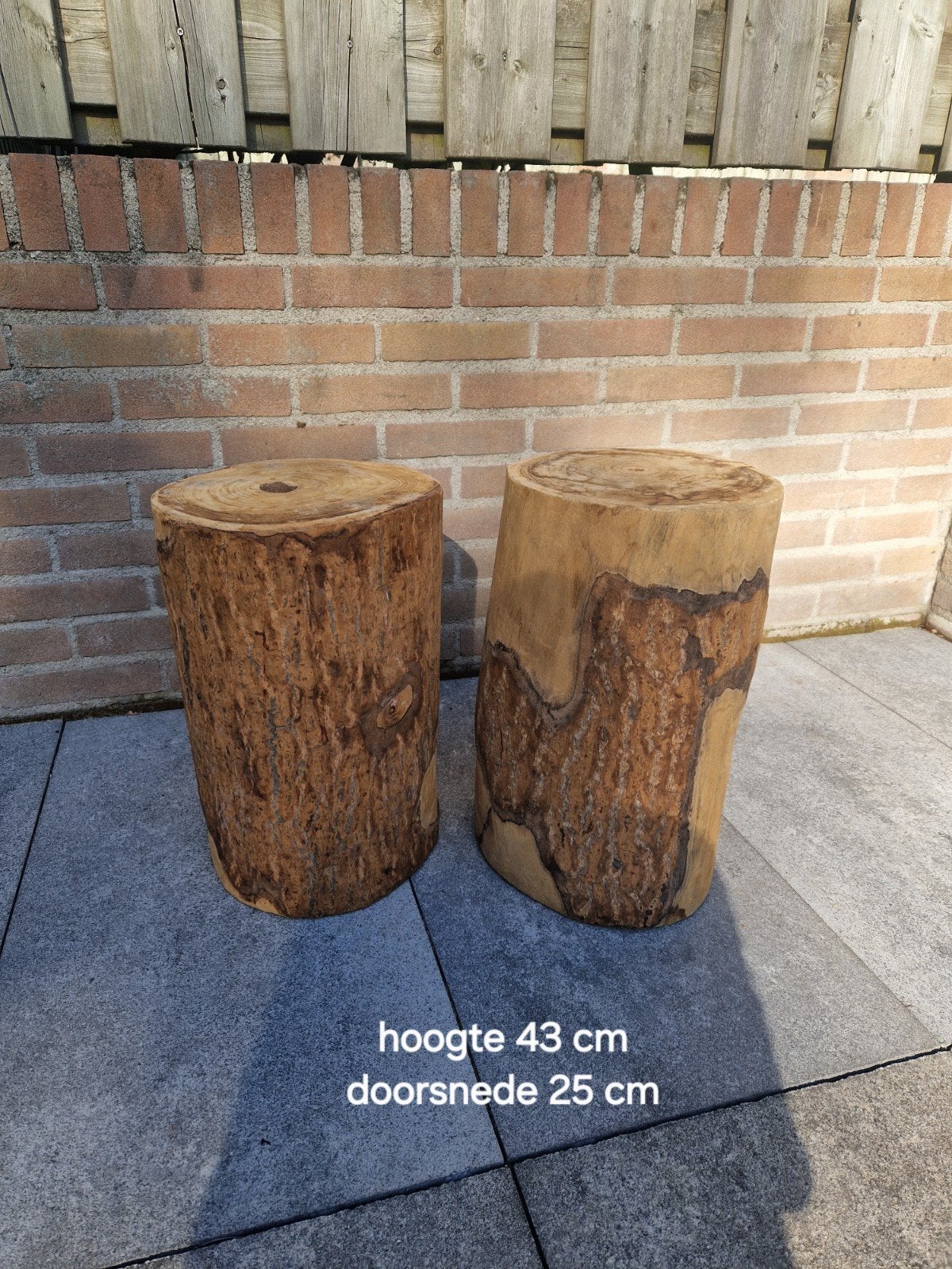 Boomstammen voor binnen, Ophalen of Verzenden, Hout