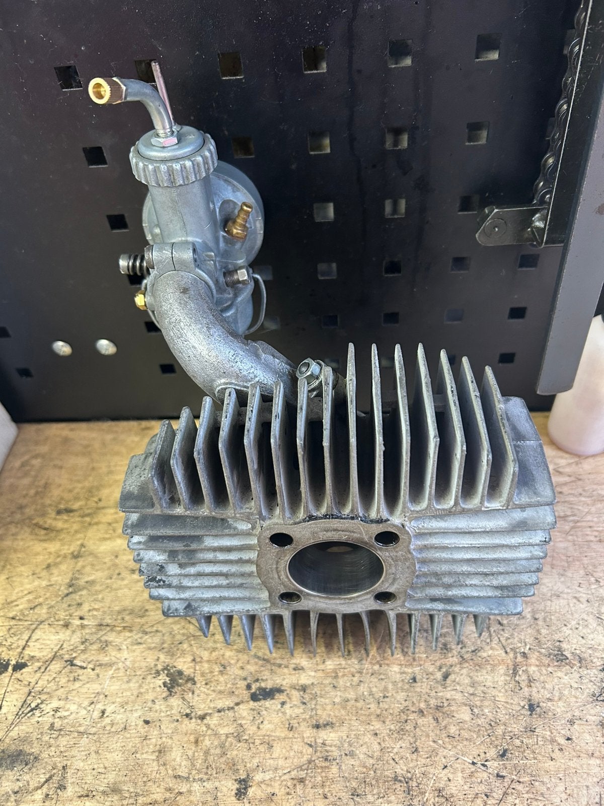 Breitwand  Mahle , spruitstuk en 18 mm carburateur, Ophalen of Verzenden, Gebruikt, Cilinder