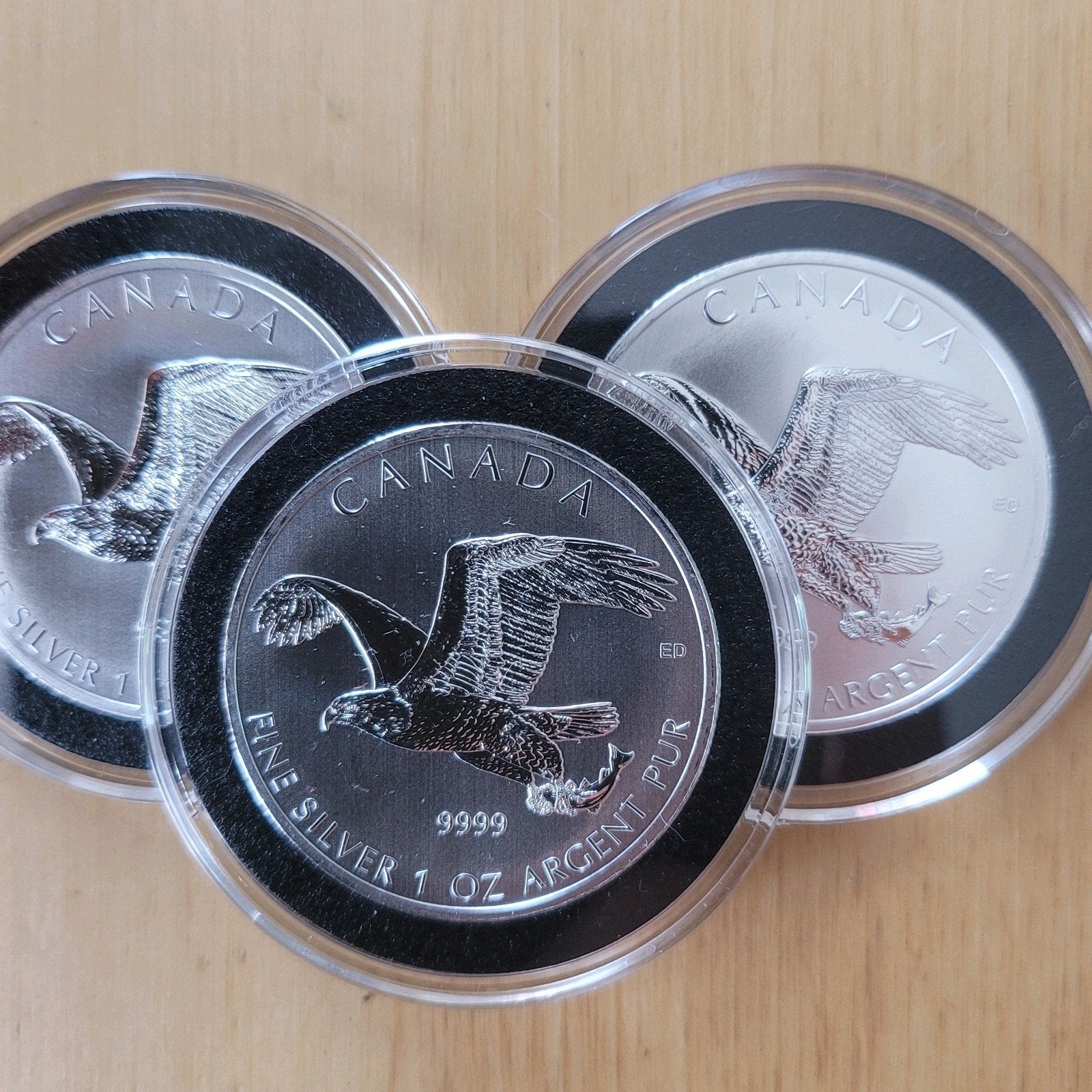 Canadese zilver eagle 1 oz  - Elizabeth II 2014 eagle, Ophalen of Verzenden, Zilver