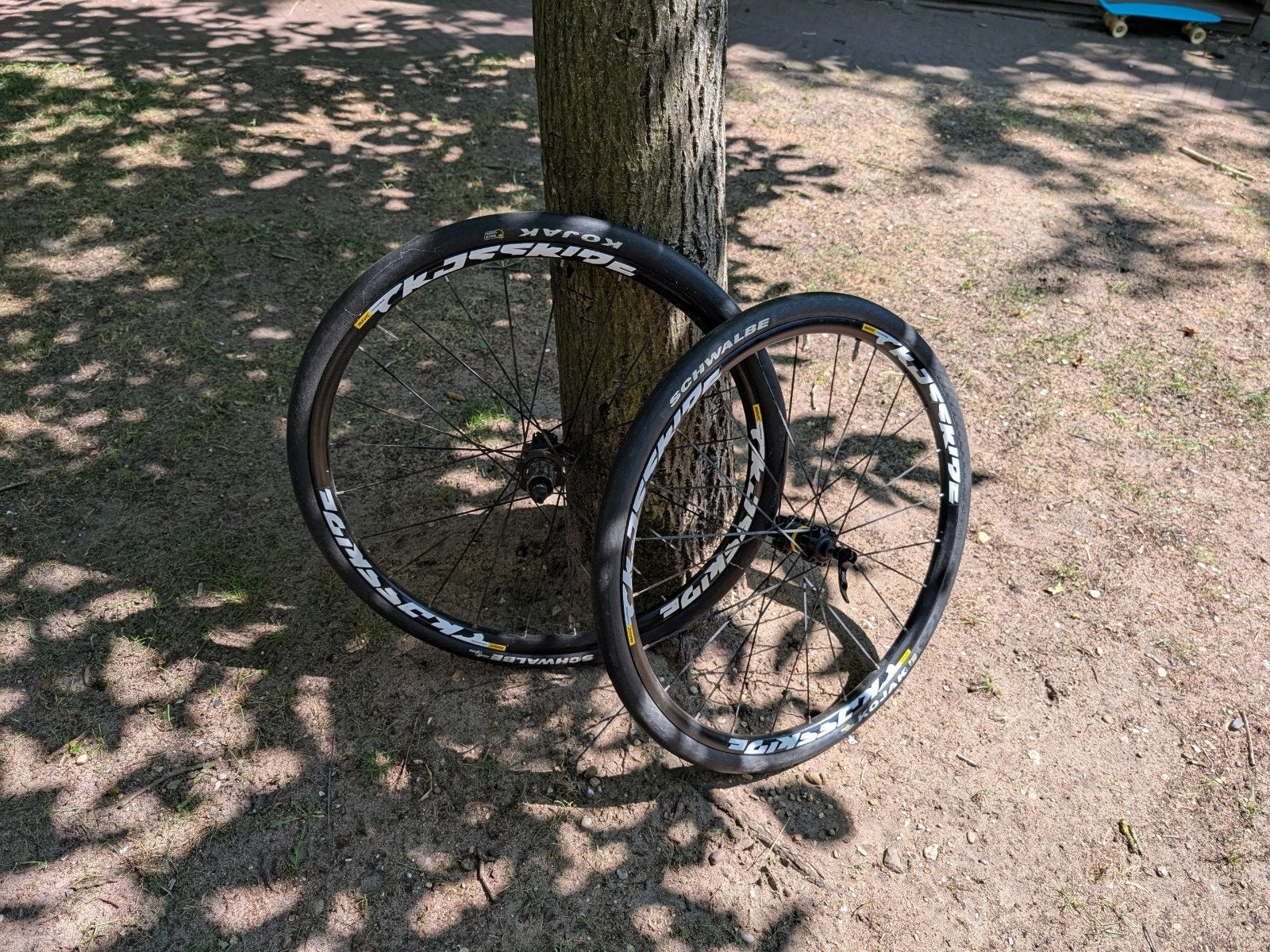 Mavic Crossride 26 inch MTB wielen met Schwalbe Kojak, Ophalen