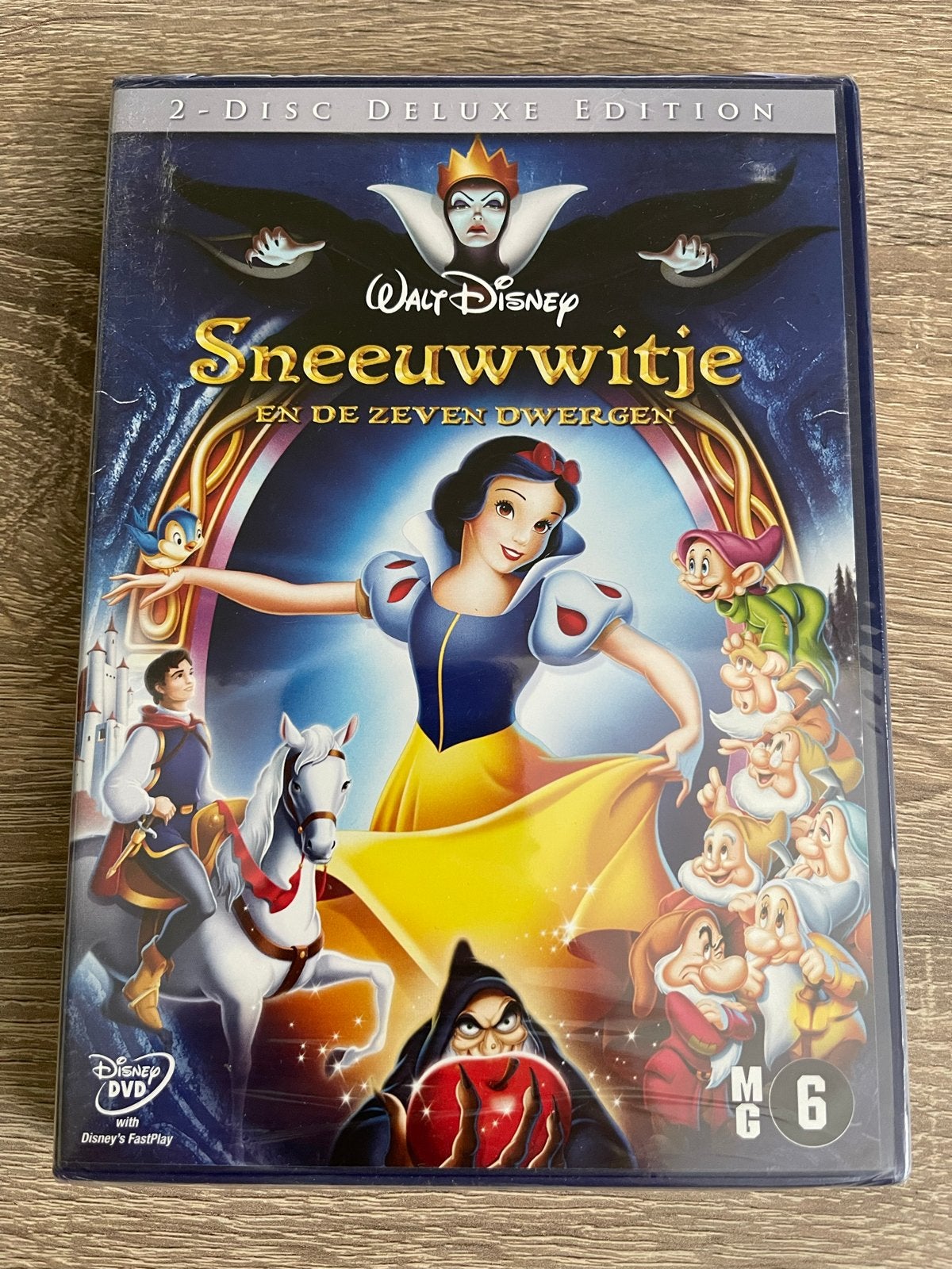 Sneeuwwitje en de Zeven Dwergen - 2-Disc Deluxe Editie, Cd's en Dvd's, Bonusmateriaal, Animatie, Nederlands, Vanaf 6 jaar