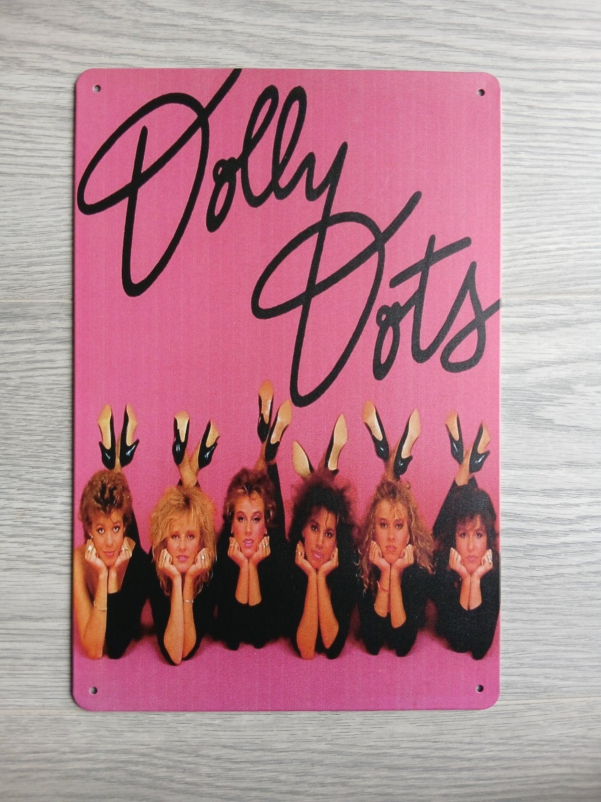 Dolly Dots 20x30 cm Metalen Reclamebord, Verzamelen, Verzenden, Nieuw, Poster, Artwork of Schilderij