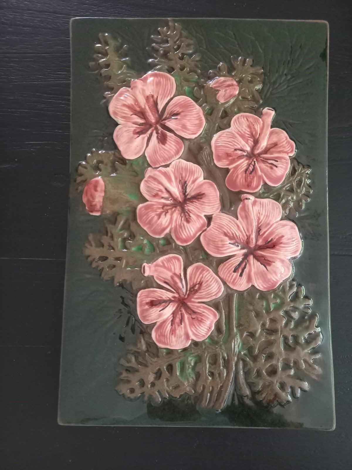 Jie Gantofta bloementegel Aimo Nietosvuori - Geranium, Ophalen of Verzenden