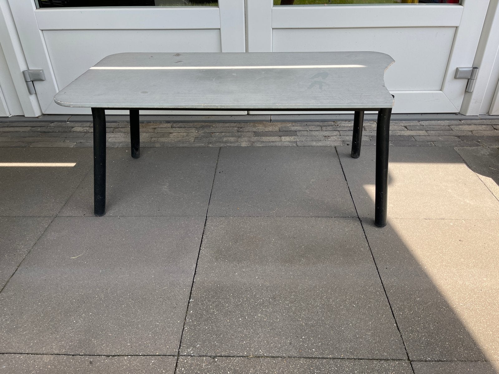Loungetafel onderstel 100x50x42cm - Blad beschadigd, Ophalen, Gebruikt, 100 tot 150 cm, 50 tot 100 cm