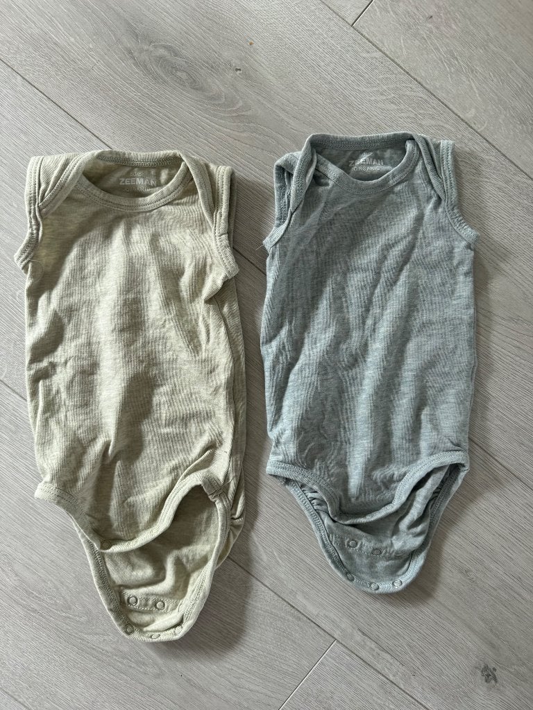 Rompers maat 50/56, Jongetje of Meisje, Ophalen of Verzenden, Zo goed als nieuw, Nacht- of Onderkleding