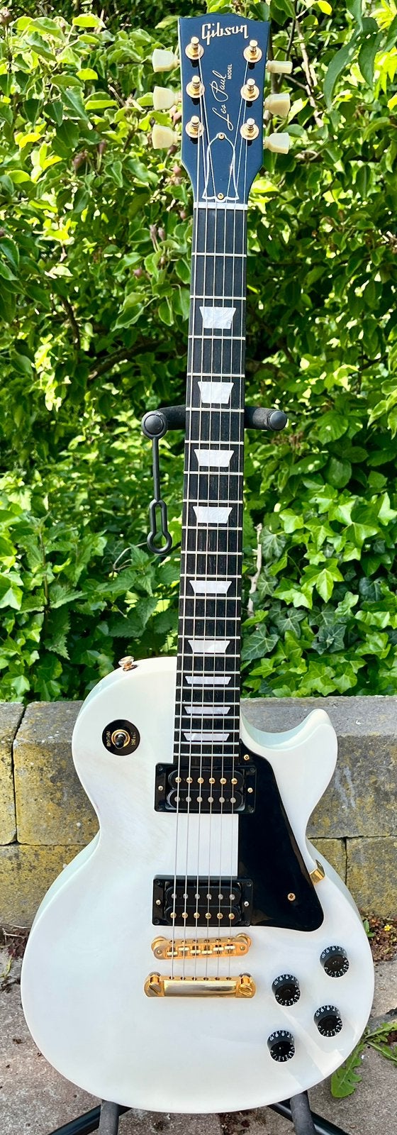 Gibson Les Paul Studio Arctic White (2008), Muziek en Instrumenten, Ophalen, Zo goed als nieuw, Solid body, Gibson