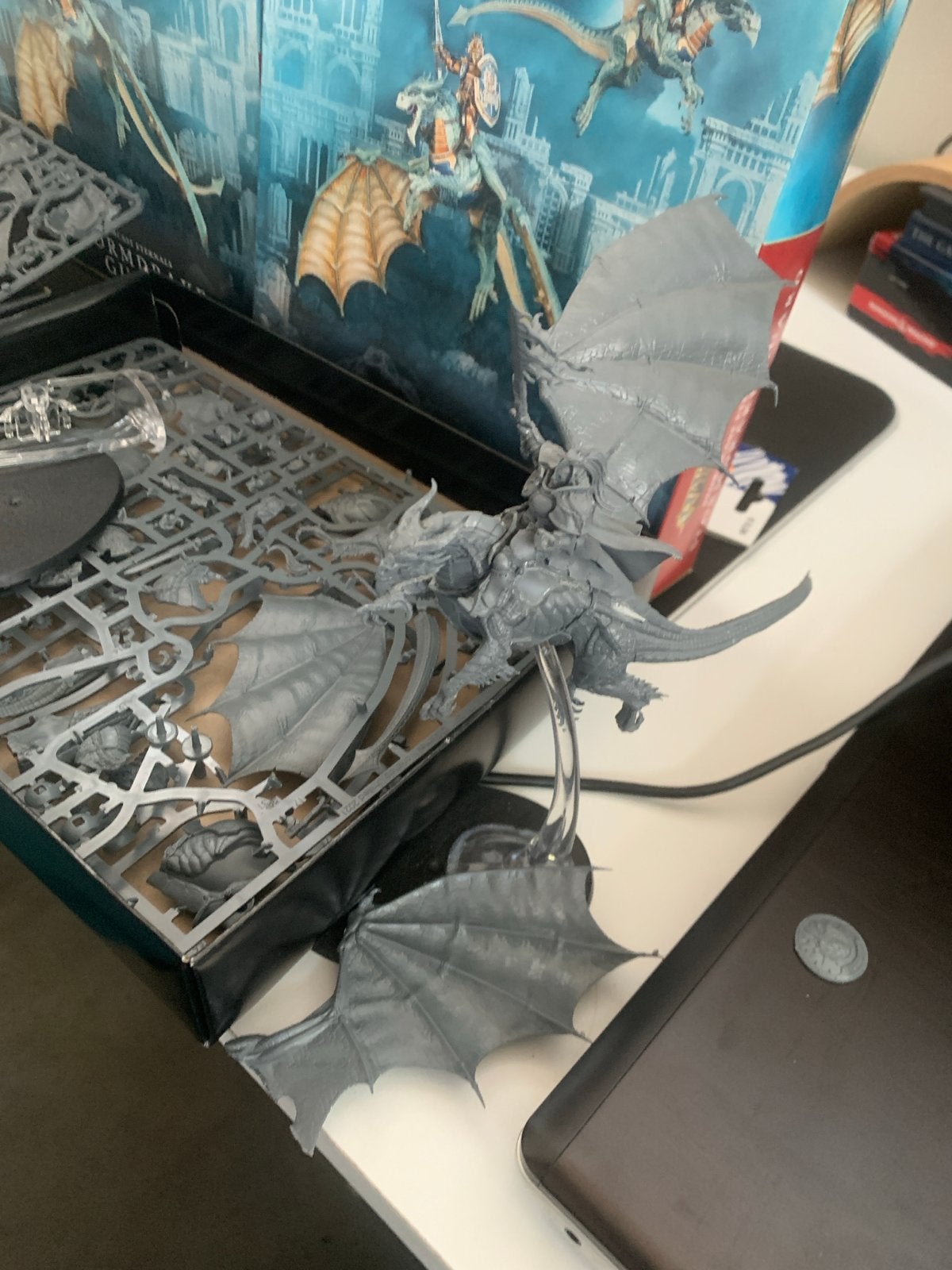 Warhammer drakeguard aos, Hobby en Vrije tijd, Figuurtje(s), Warhammer, Ophalen of Verzenden, Zo goed als nieuw
