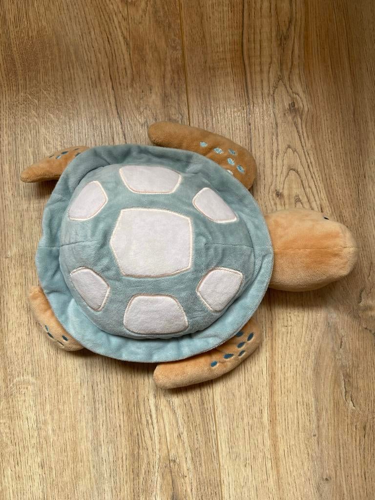 Leuke knuffel schildpad van Playtive met nachtlampje erin, Ophalen of Verzenden, Zo goed als nieuw, Knuffels