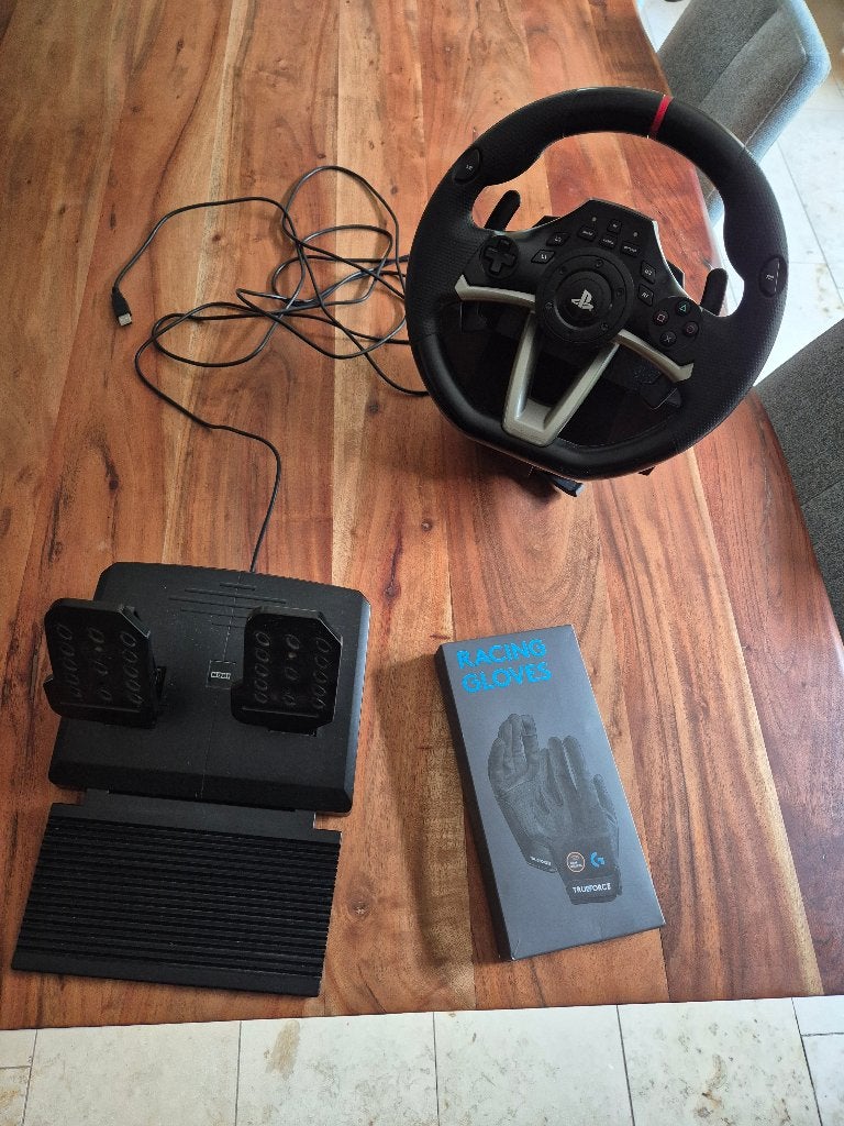 Hori Apex racestuur, Ophalen, Zo goed als nieuw, Draadloos, Stuur of Pedalen