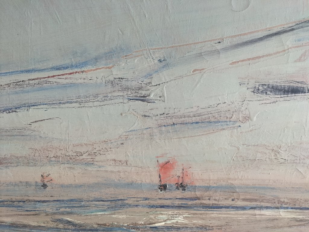 René Engelen (1897–1971) – Zandbanken – groot werk, Antiek en Kunst, Kunst | Schilderijen | Klassiek, Ophalen