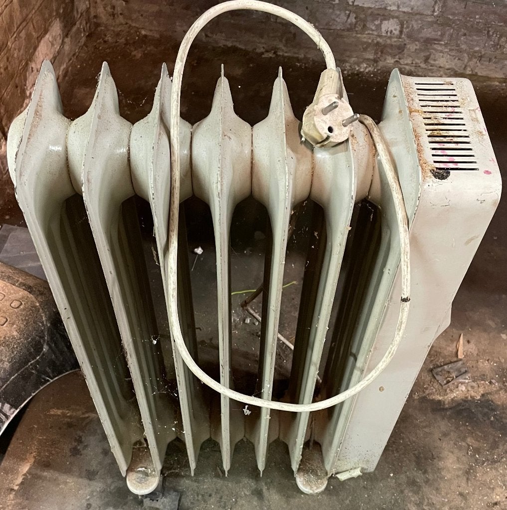 Elektrische radiator, Doe-het-zelf en Verbouw, Verwarming en Radiatoren, Ophalen, 30 tot 80 cm, Gebruikt, Radiator