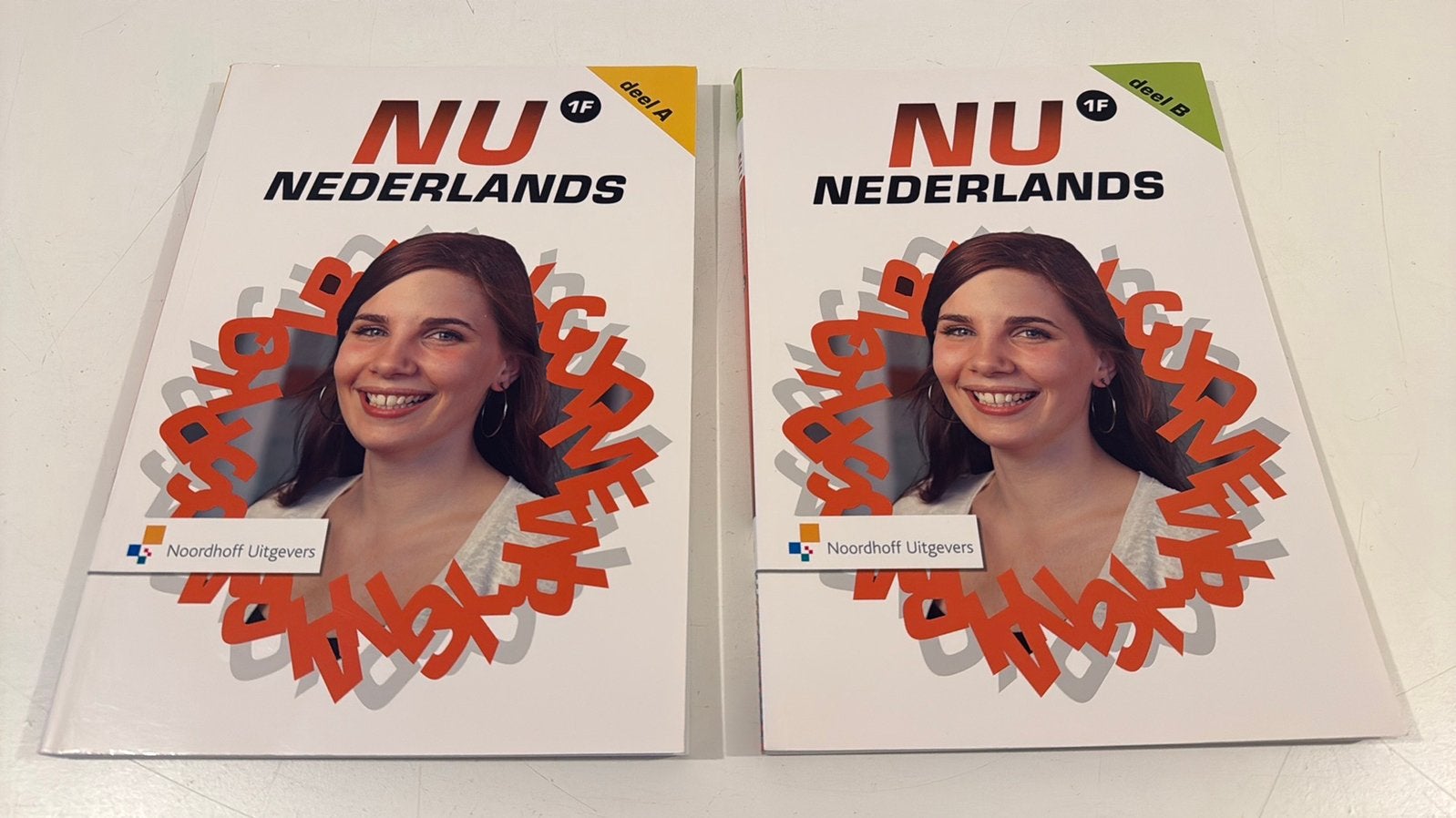 Nu Nederlands 1F deel A + B, Ophalen of Verzenden, Alpha, Zo goed als nieuw, MBO