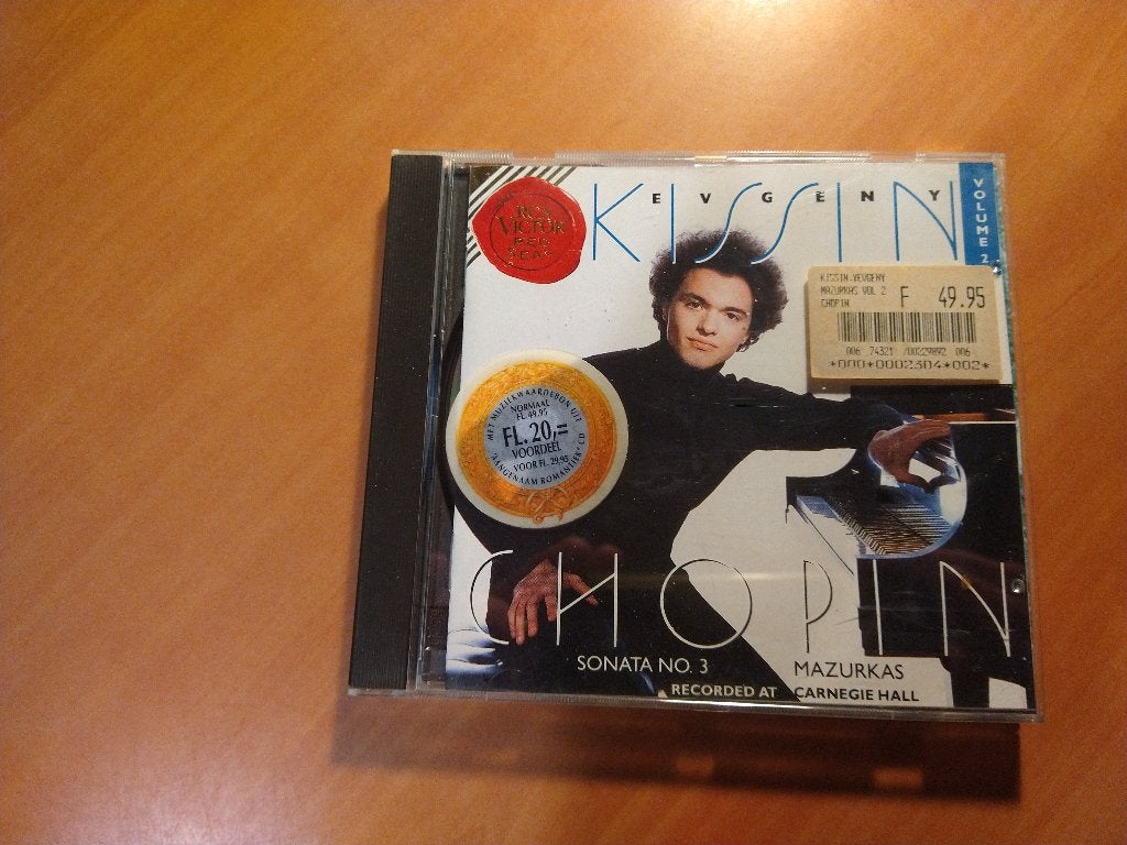CD Evgeny Kissin – Chopin - Sonata No.3 - Mazurkas, Cd's en Dvd's, Ophalen of Verzenden, Romantiek, Zo goed als nieuw, Kamermuziek