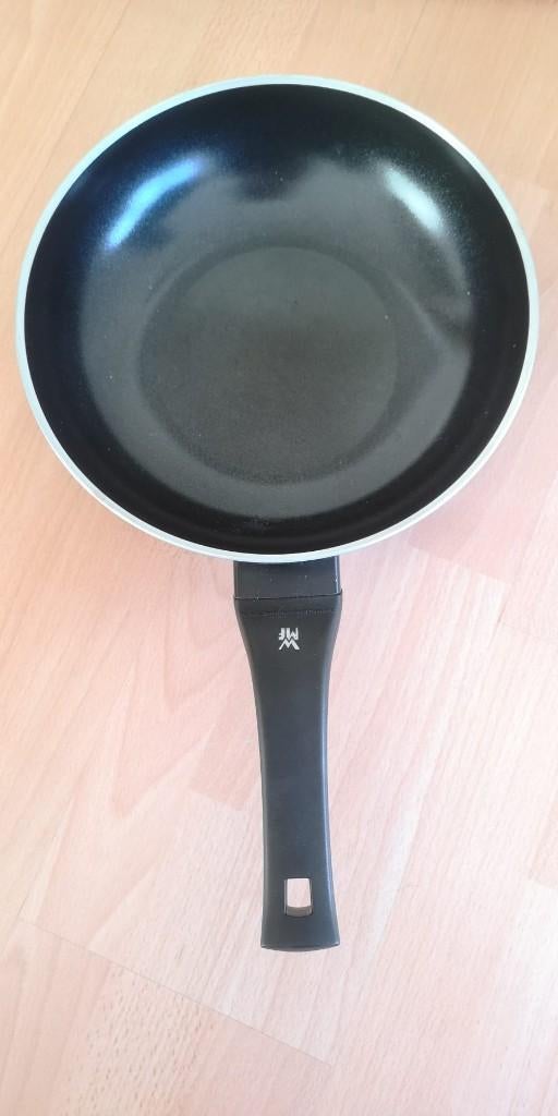 Wokpan WMF CeraDur Plus 28cm, geschikt voor inductie, Overige materialen, Ophalen of Verzenden, Zo goed als nieuw, Keramische plaat