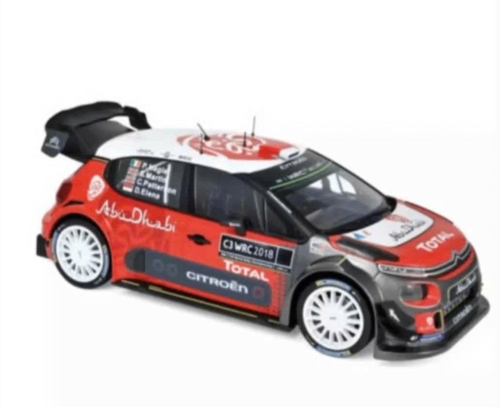 Citroen C3 WRC '18 Official Pres Vers NOREV 1/18 ref: 181635, Verzenden, Nieuw, Auto, Norev