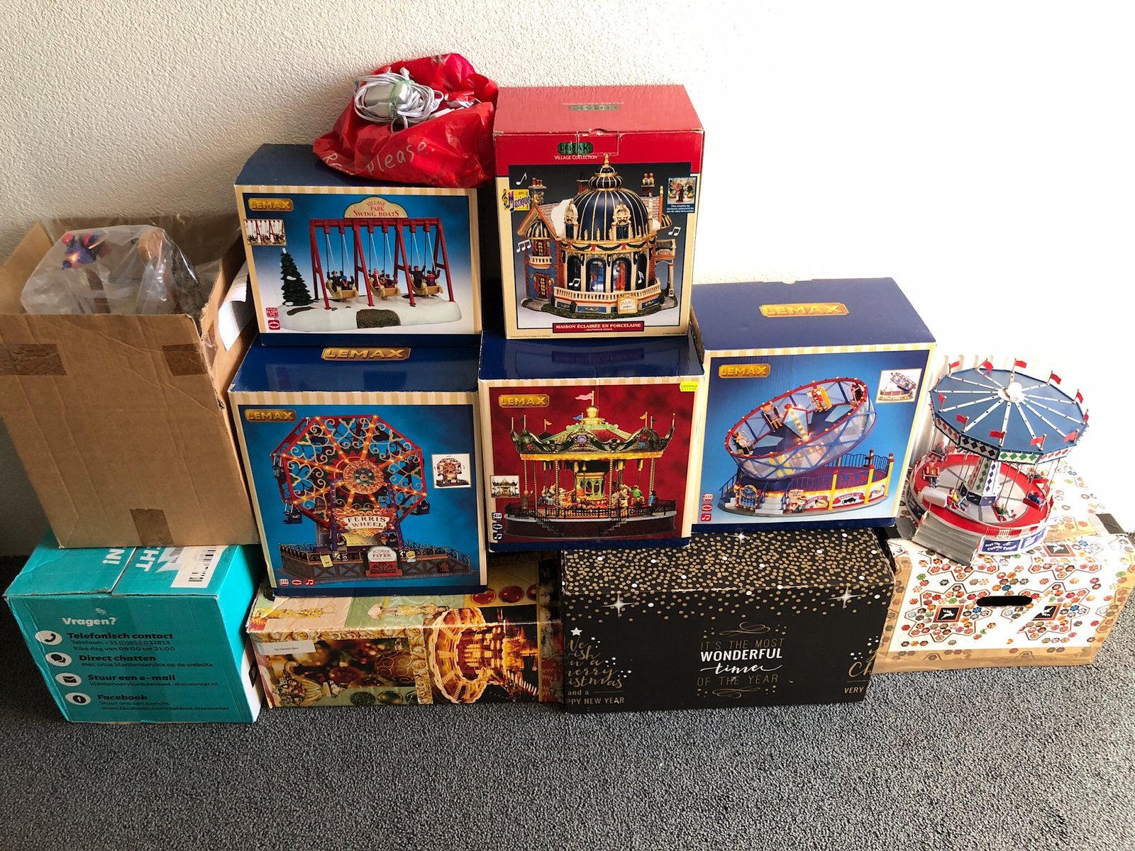 Verzameling kermisattracties, Hobby en Vrije tijd, Ophalen, Zo goed als nieuw