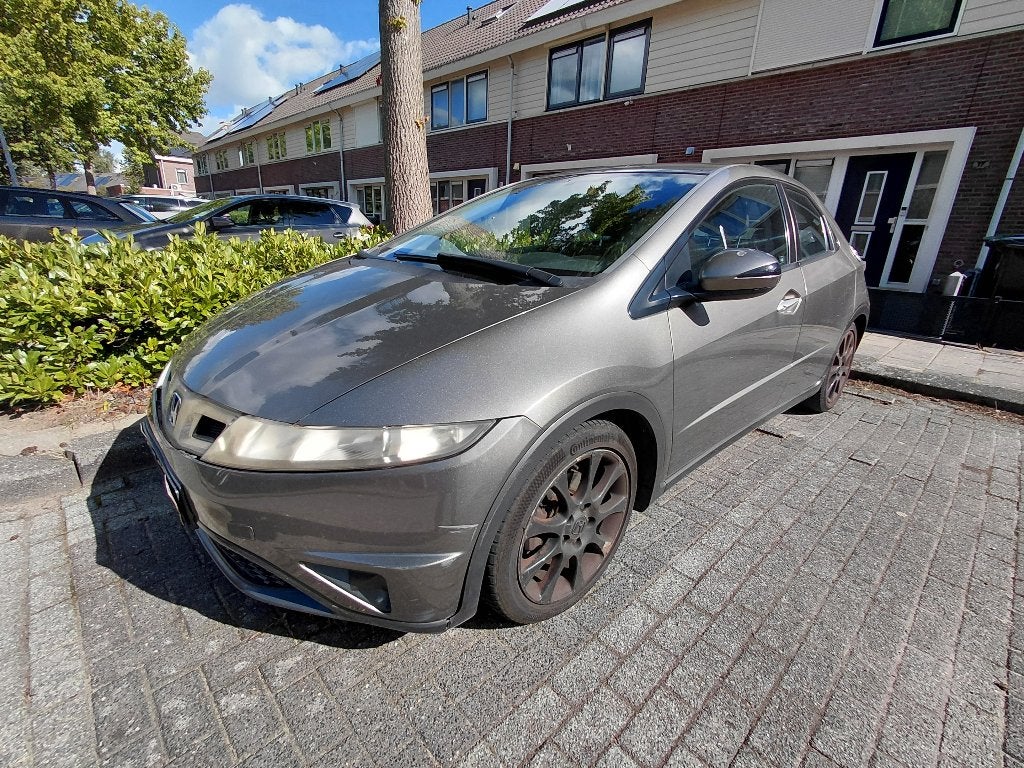 Honda Civic 1.4 I 5DR 2009 Grijs, Auto's, Honda, Voorwielaandrijving, 4 cilinders, Origineel Nederlands, 1200 kg