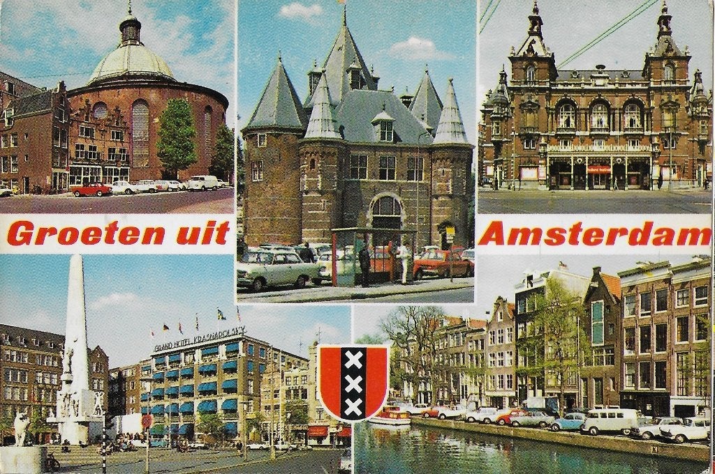 Ch147 Ongelopen ansichtkaart Amsterdam, Ophalen of Verzenden, 1980 tot heden, Noord-Holland