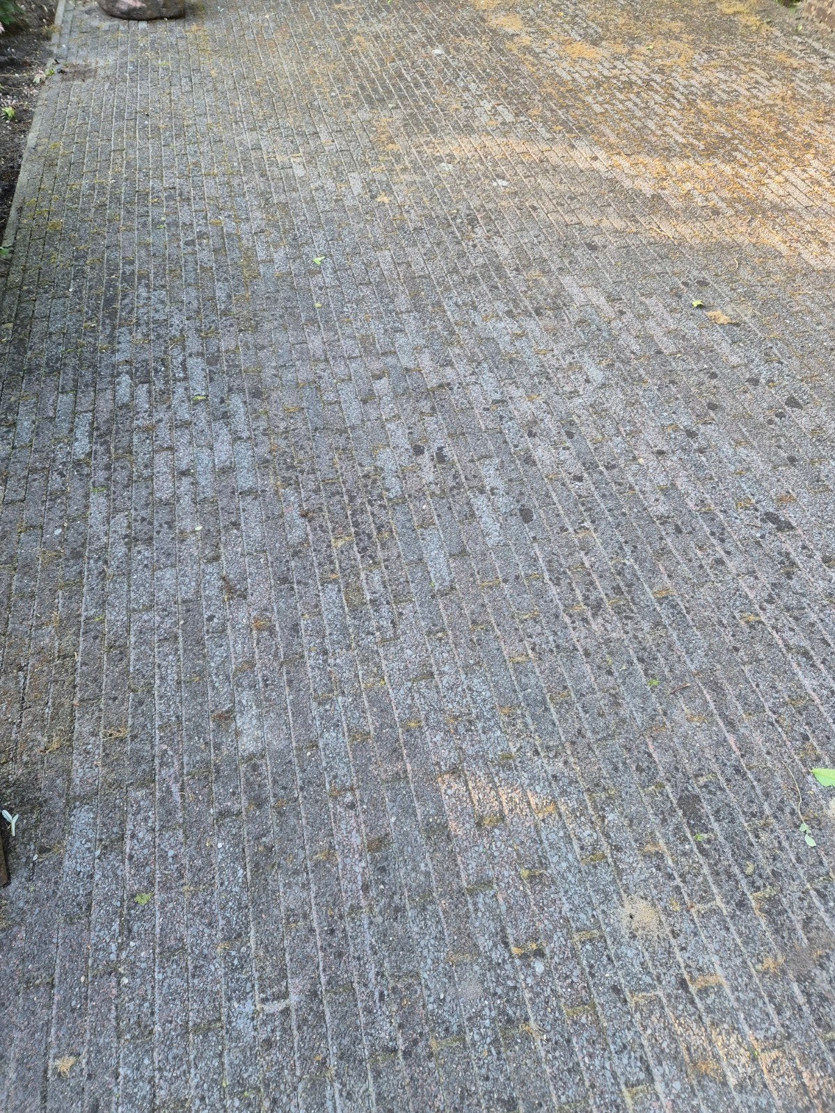 Gebruikte betonnen klinkers voor terras., Gebruikt, Klinkers, Ophalen of Verzenden, 10 m² of meer