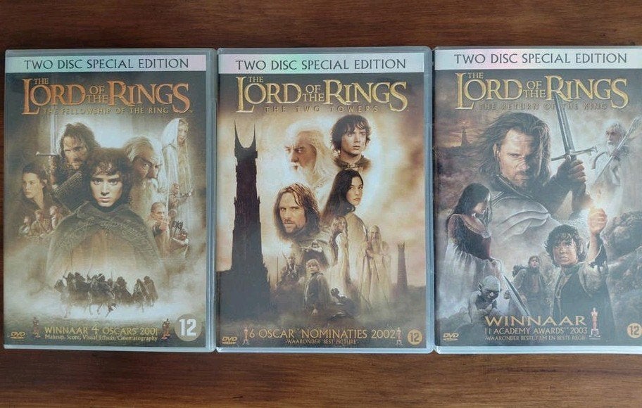 Lord of the Rings DVD Set, Nederlands, Ophalen of Verzenden, Breedbeeld, Vanaf 12 jaar