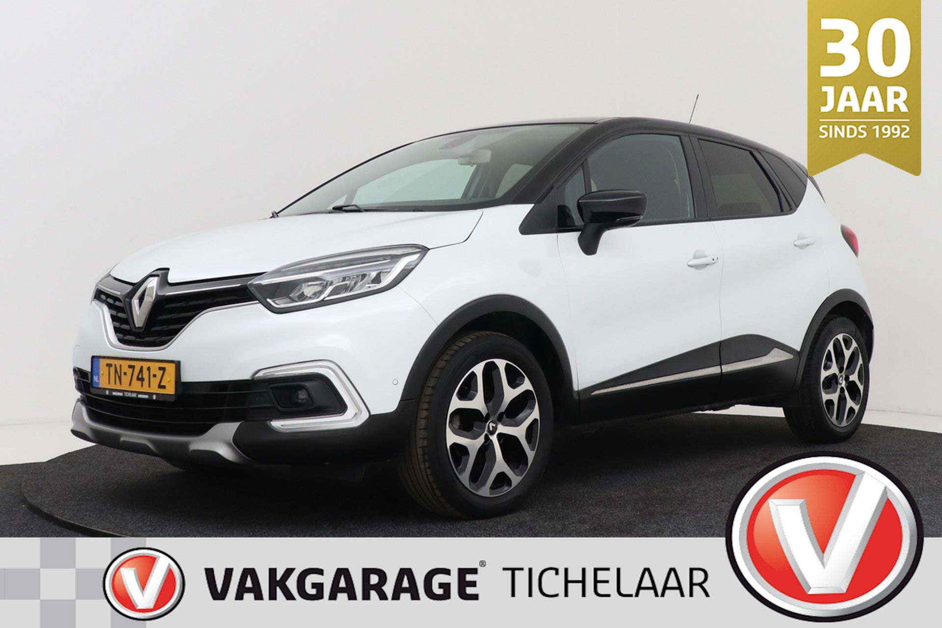 Renault Captur 1.2 TCe Intens | Trekhaak | CarPlay | Camera, Auto's, Renault, Stof, Gebruikt, 4 cilinders, 635 kg