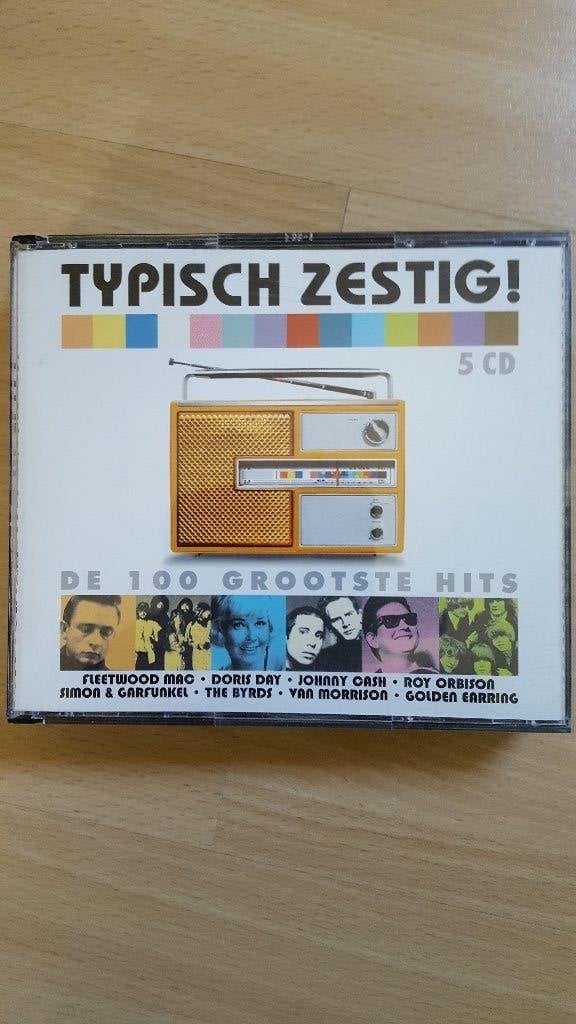 Typisch Zestig 5 CD box, Boxset, Ophalen of Verzenden, Zo goed als nieuw, Pop