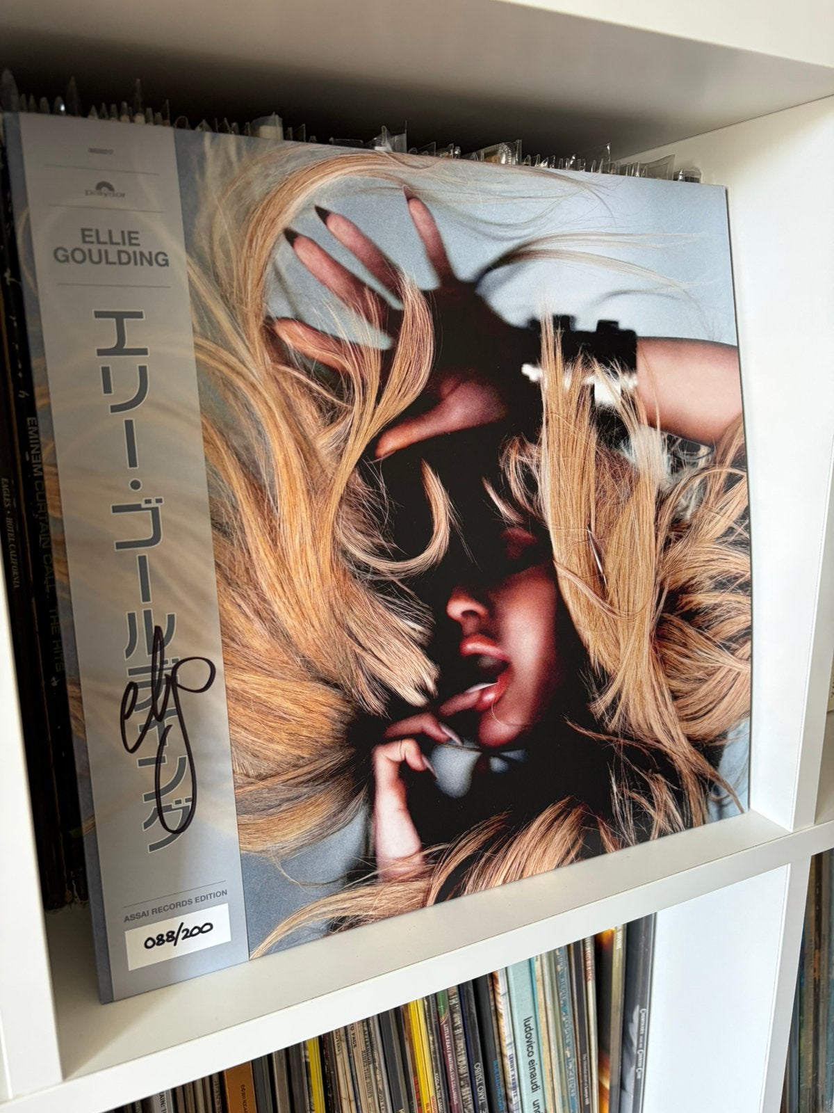 *SIGNED* Ellie Goulding - I Know Too Much vinyl OBI /200, Ophalen of Verzenden, Gebruikt, Overige formaten