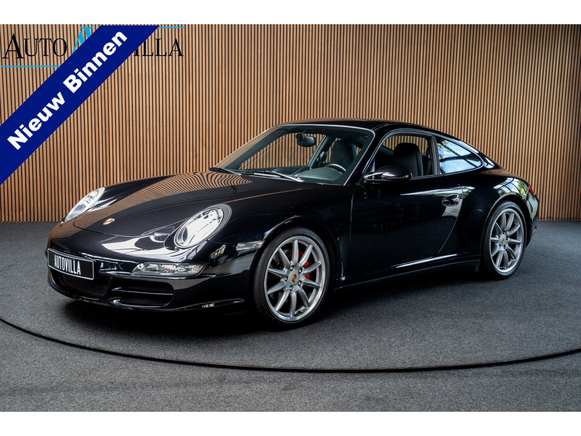 Porsche 911 3.8 Carrera 4S Open dak Bose Alcantarahemel Navi, Auto's, Automaat, Gebruikt, Zwart, 4 stoelen