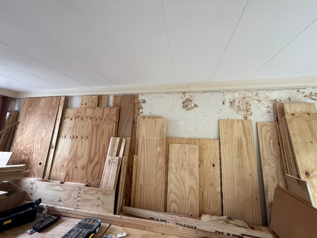 Houten underlayment platen - af te halen, Ophalen, Gebruikt, Hout, Minder dan 20 mm
