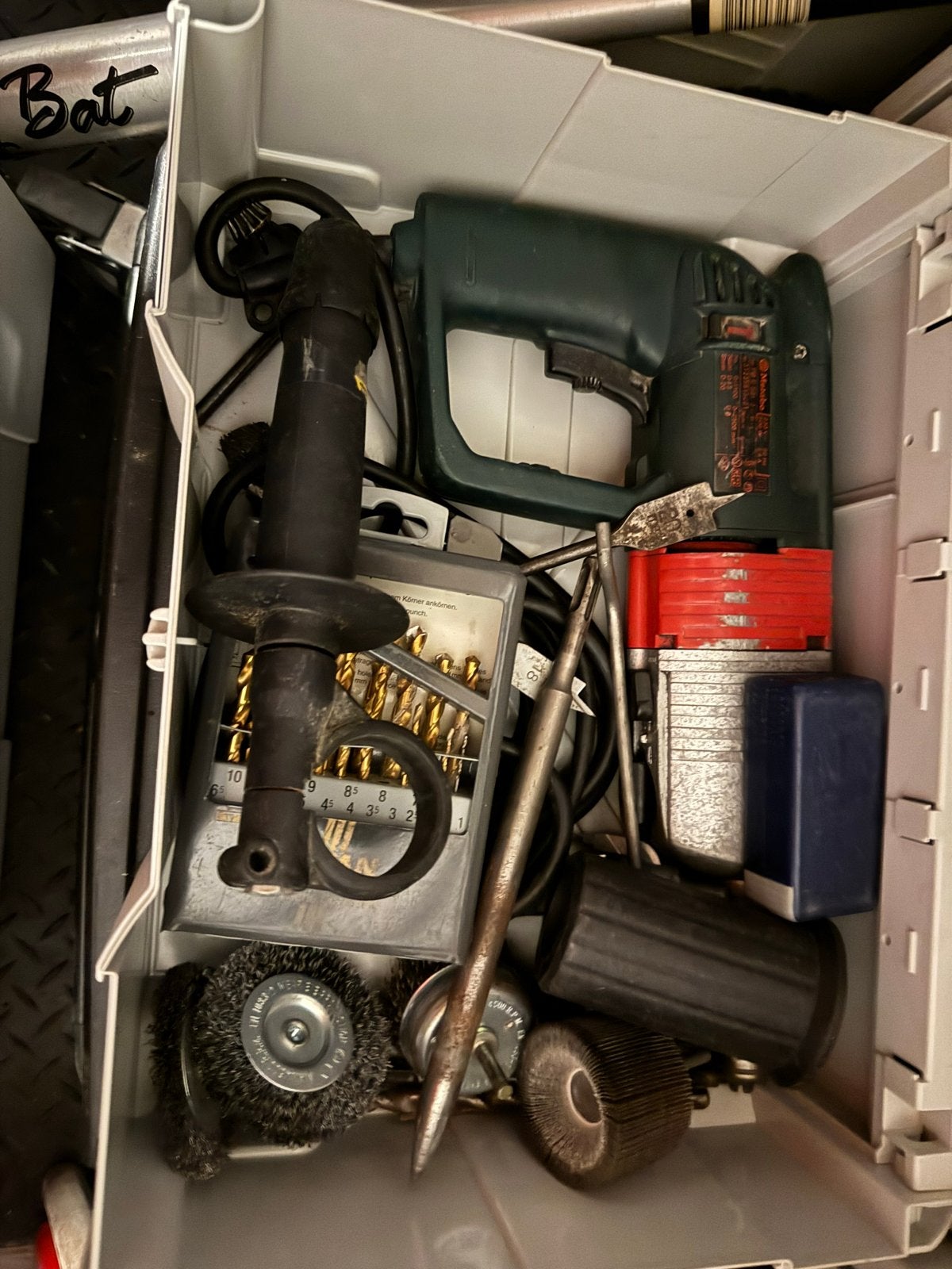Metabo Boorhamer met accessoires (excl. systainer), Doe-het-zelf en Verbouw, Ophalen, Gebruikt, 600 watt of meer, Boor- en/of Breekhamer