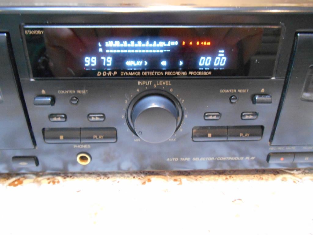 JVC TD-W218 cassettespeler/CASSETTEDECK, Ophalen, Overige merken, Tiptoetsen