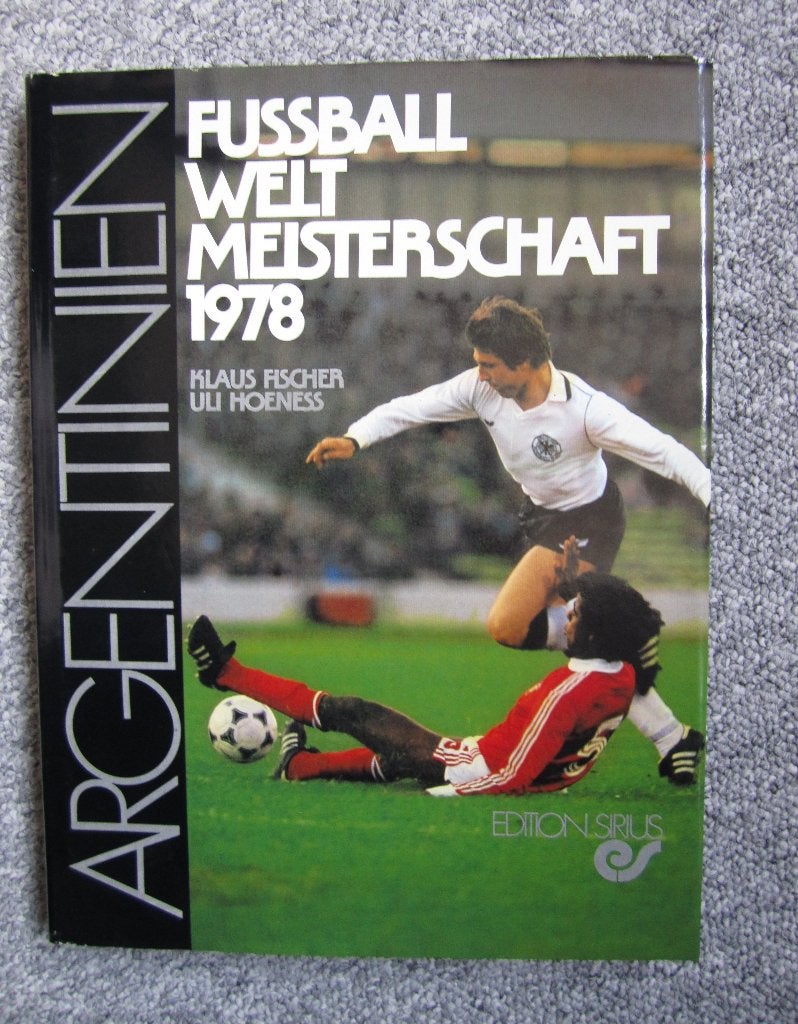 Fussball Weltmeisterschaft Argentinien 1978 , voetbalboek, Gelezen, Klaus Fischer & Uli Hoennes, Ophalen of Verzenden, Balsport