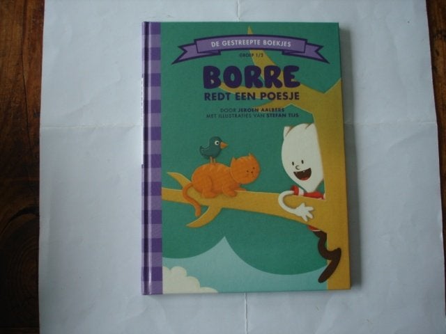 AA.(215) borre redt een poesje, door jeroen aalbers en, Boeken, Ophalen of Verzenden, Zo goed als nieuw, Fictie algemeen