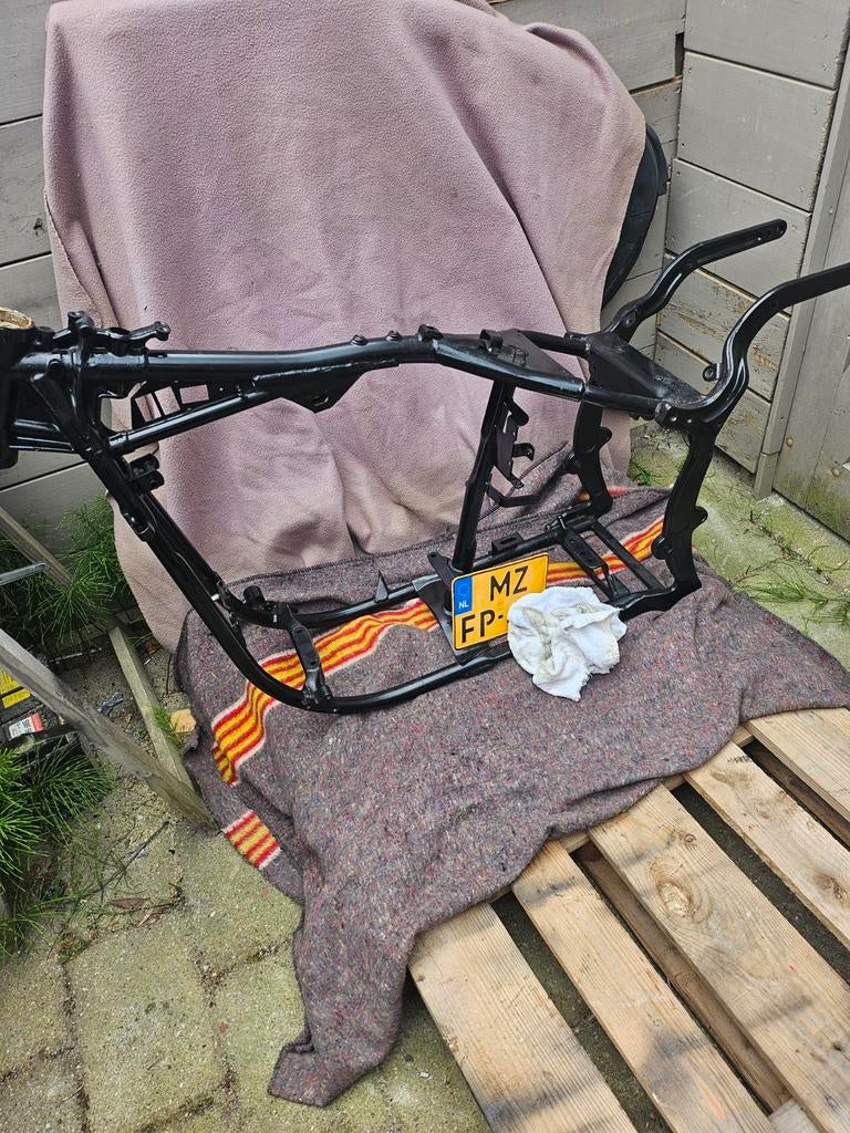 Harley Davidson frame softail orgineel met kenteken, Ophalen of Verzenden